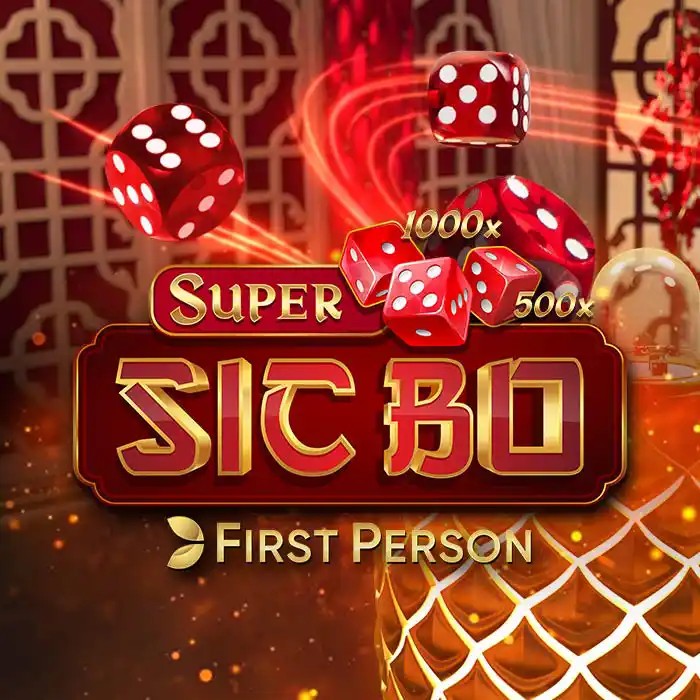 Super Sic Bo online game logo by Evolution on weiss-kaszinó.com