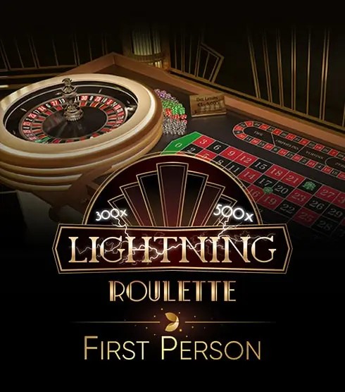 Play the First Person Lightning Roulette slot by Evolution on Weiss