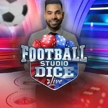 Football Studio Dice logo by Evolution at Weiss